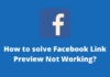 How to solve Facebook Link Preview Not Working_