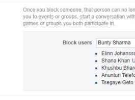 How to Block Someone on Facebook Who has Blocked You