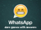 WhatsApp dare games with answers