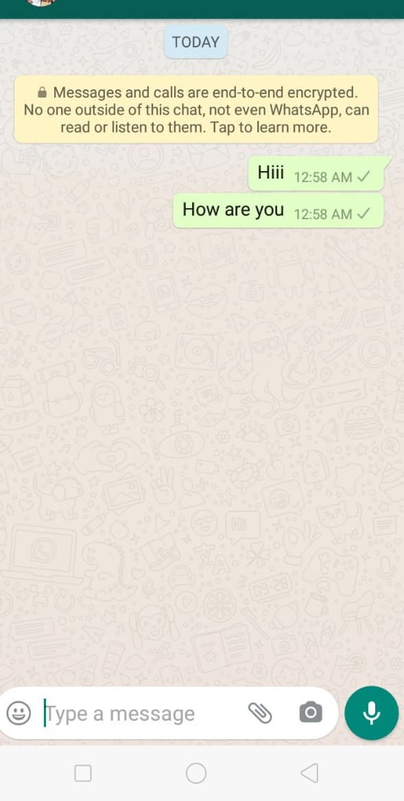 How to read a deleted whatsapp message someone sent you