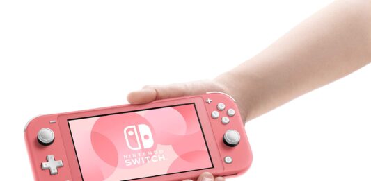 pink Nintendo Switch