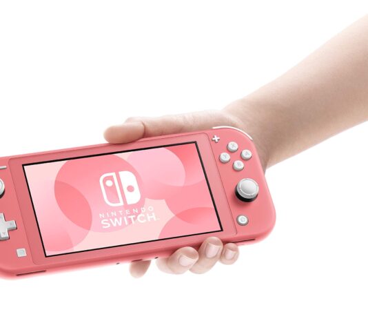 pink Nintendo Switch