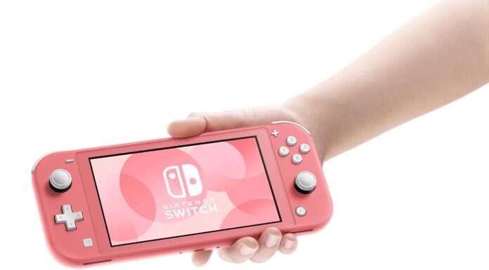 pink Nintendo Switch